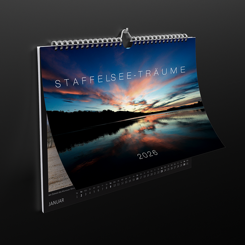 Grafik Design Ammersee Kalender